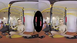 Gym teen wants your cock for anal workout ride pov.