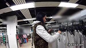 adorable czech nympho seduced in mall gets hardcore pov pounding