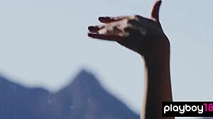 passionate asian teen alex de la flor strips rips clothes shows exotic hairy pussy beaver