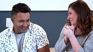 hey wanna see emme white masturbate her pregnant pussy with loupan's big cock?