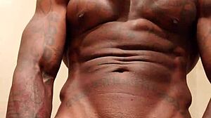 Hallelujah Johnson Worships Massive Black Hairy Monster Cock Frenzy