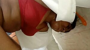 bowdi hangs out with friend in the bathroom casually