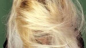 cuckolding sissy bimbo gets femdom jerk off orders