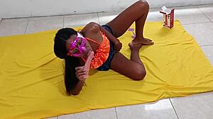 im learning to suck big cocks 😩 lick monster dildos bitch in heat 👅💦