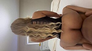 step son caught jerking by step mom with monster bbc