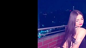 Debbie botero's perky teen ass tempts white cock in wet latina casting