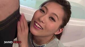 doesn't seductive aoi mizuno's japanese blowjob shatter all your asian dreams?