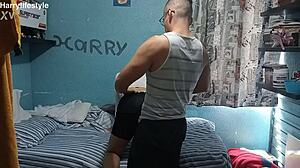 ever seen a homemade ass shake cock through a condom like this?