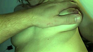 Gentle touches and light strokes arouse horny 18-year-old into wet frenzy