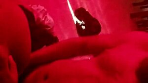 hubby rams big cock deep into best friend's juicy ebony ass doggystyle