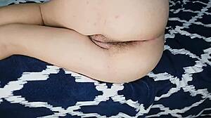 raw fucks chubby hairy latina student pussy in homemade college creampie pov