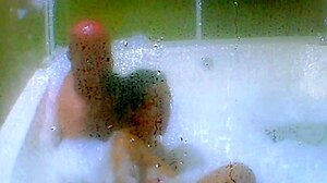 cum blasts into my jacuzzi tub with agarabas and olpr closeup tease