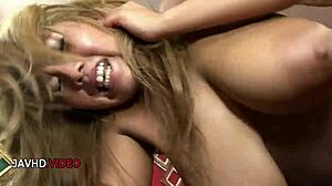  Rui Akiyama blows with big tits! 