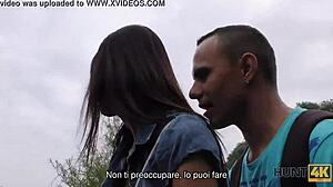 Hunt4k Buys Stranger's Wife For Mall Fingering And Blowjob