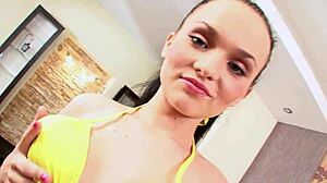 Timo Pounds Foot Fetish Virgin Alena in Doggystyle Anal