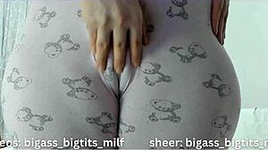 i spot her camel toe peeking through those tight pajamas