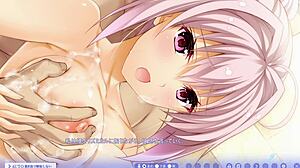 Bound big tits beauty dances in bondage as prisoner doll in backstage bdsm show