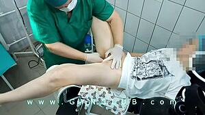 i cum hard on the gyno chair during intense exam