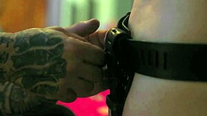 Stepdad Unlocks Chastity Belt And Pounds Young Teen Pussy