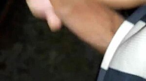 Jerking Off Publicly Beside Train Tracks Outdoor