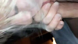 watch this bbw whore suck that monster cock deep