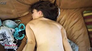 Reagan slurps cock rims ass gets pounded deep!