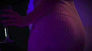 her tushy fiancee couldn't resist begging the couple to pound her ass raw