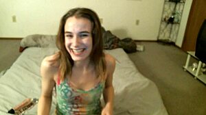 hey stroke that cock just how i tell you small tits joi