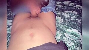 cute college blonde's pink tits bounce in homemade mexican fuck fest