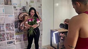 photographer fucks petite colombian ass on my birthday anal pov