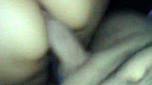 Rich latina's natural tits spill milk during intense homemade ass shaking