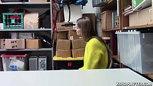 Big Tits Teen Spreads Wide On Desk For Brutal Cock Ramming Ride