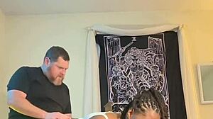 amateur ebony bent over deepthroat blowjob creampie doggystyle on holiday weekend