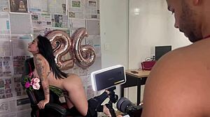 photographer fucks petite colombian ass on my birthday anal pov