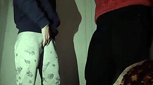 brunette stepsister masturbates skinny body orgasms watching me then seduces fuck