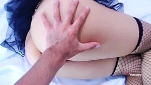 stepsis begged for doggystyle after parents left on vacation she craves it hard