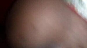 Ebony babe keeps getting hardcore fucked post-cumshot, big ass bouncing wildly