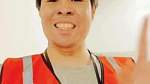 Relaxed ASMR walk outdoors during busy work shift