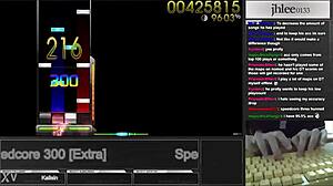 Osu Mania Jhlee0133 Speedcore 300 Dt 95 06 Asian Fingering Korean Masturbation Gameplay