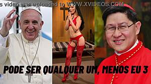 brazilian prostitute's anal masturbation tempts with every teasing stroke