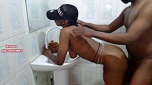 feeling her tight ebony pussy pulse in homemade passion drives me wild