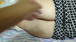 Desi Housewife Big Ass Big Tits Naked Sex with Cuckold Husband Watching