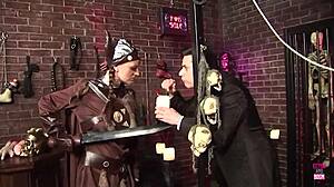 oh yeah this brunette takes big cock reverse cowgirl deepthroat doggystyle stockings riding to orgasm