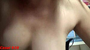 brazilian couple licks milf wife's boobs and pussy in lingerie again