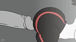 family workout turns into big ass anal pounding session