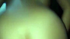 Rich latina's natural tits spill milk during intense homemade ass shaking