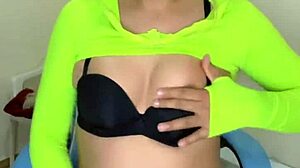 Transexual crossdresser with small tits gets fucked raw in hardcore session