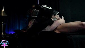 Bleubrutalrose's Wiccan Lust In Pentagrams Heels—Feel The Occult French Bbc Urge?