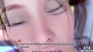 sexy brunette slut's big tits and ass milk monster cock