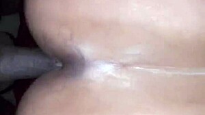 Massive Black Cock Stretches Huge Fat BBW Ass Wide